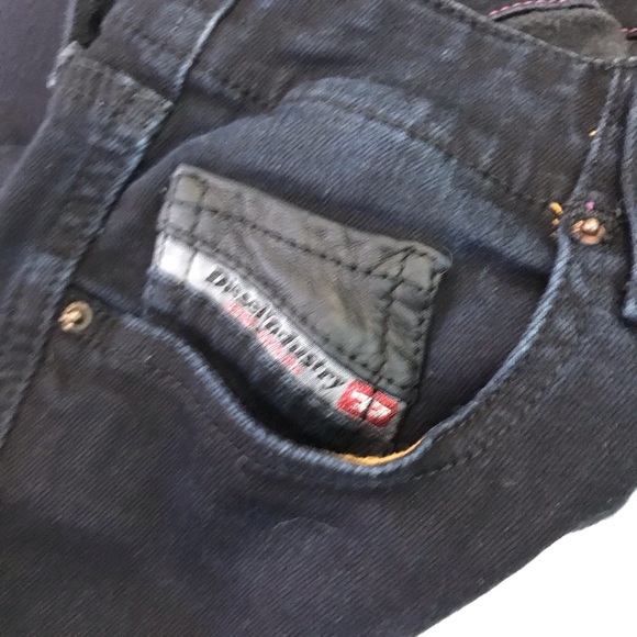 Diesel Industry Grupee dark wash jeans size 24 - Picture 3 of 8